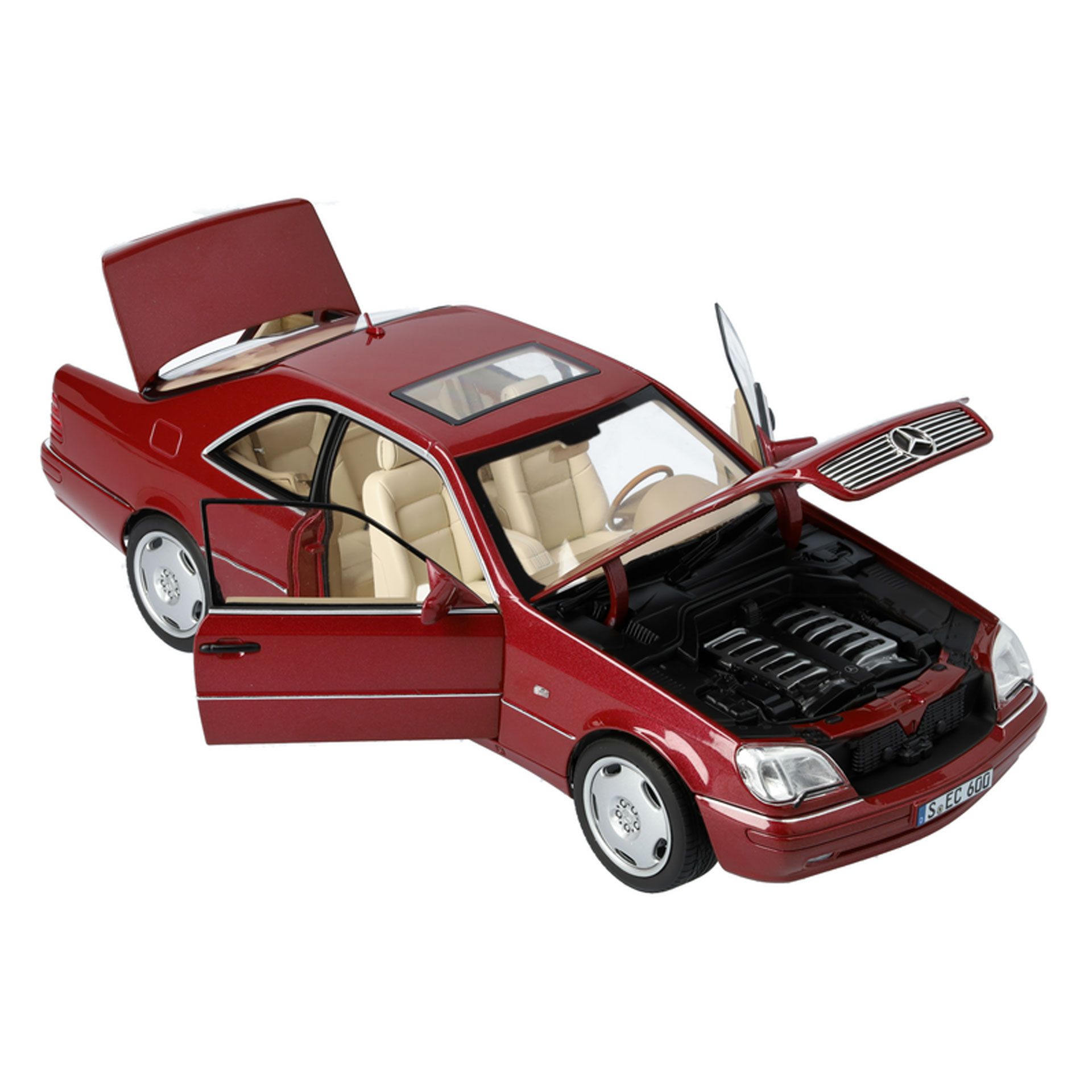B66040651 mercedes benz modellauto cl 600 rosier onlineshop3