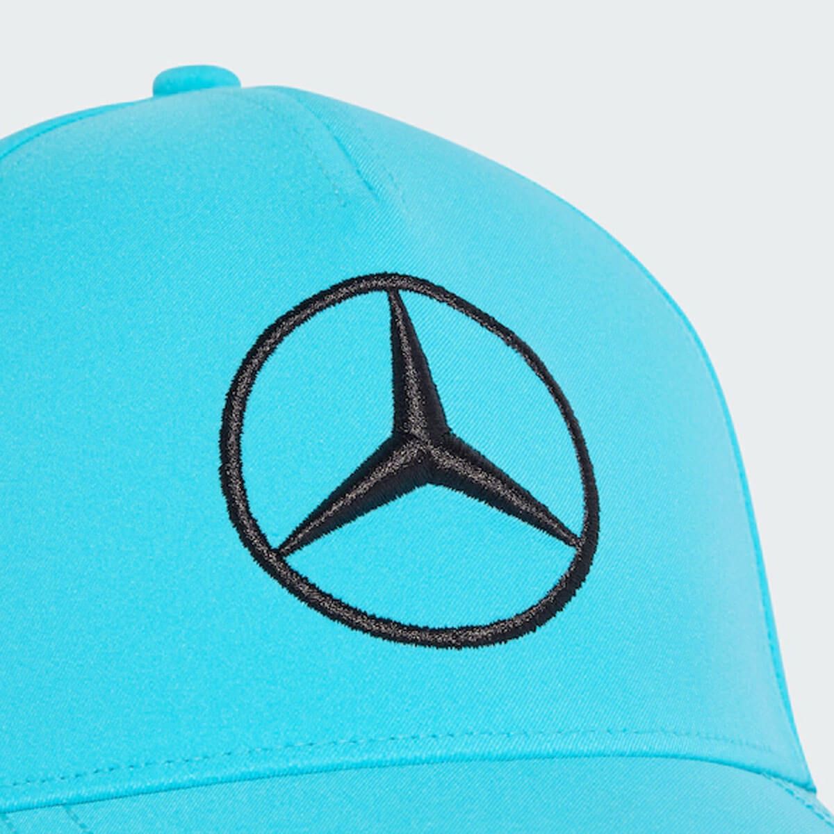 Mercedes-AMG F1 Cap Basecap George Russell by adidas blau B67998376