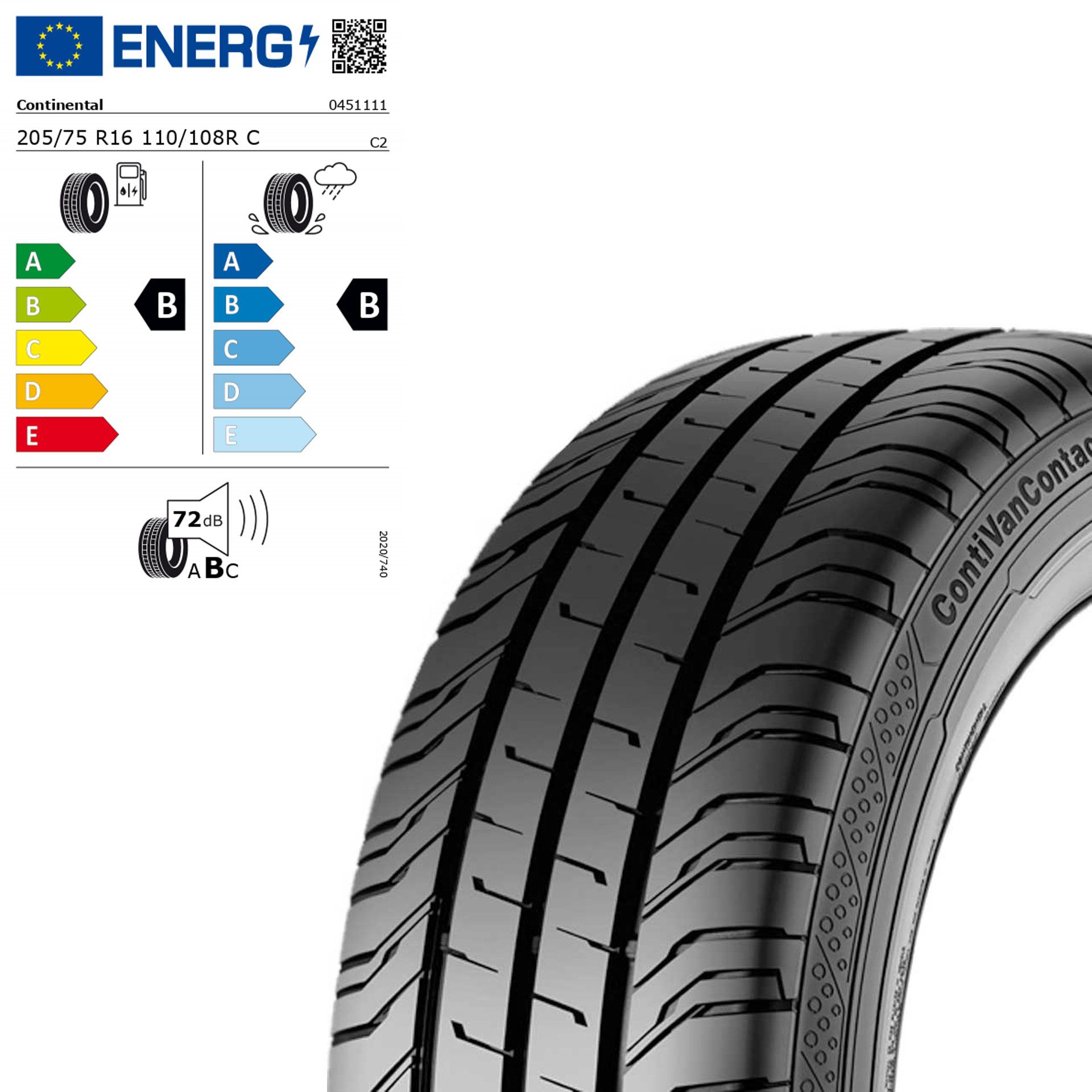 Q44004111020a continental contivancontact 100 205 75 r16 110 108r c sommerreifen rosier onlineshop