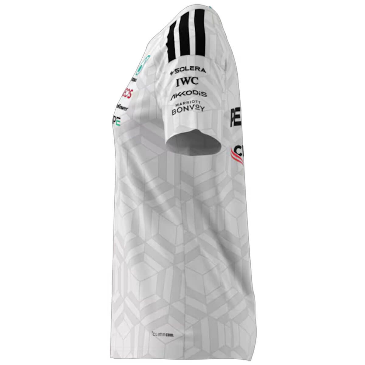 B67998389 mercedes benz t shirt f1 damen weiss rosier onlineshop5