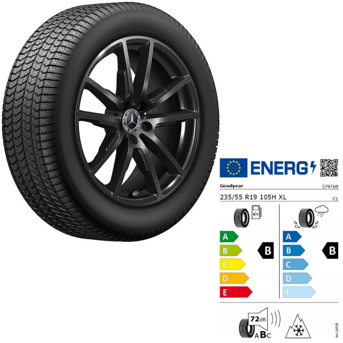 Q440301410160 mercedes benz 5 doppelspeichen rad rosier online shop