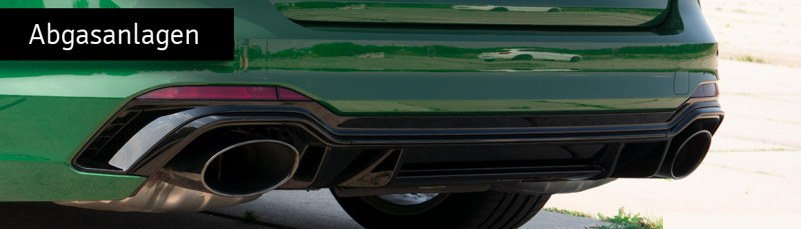 Header fahrzeugteile slider abgas