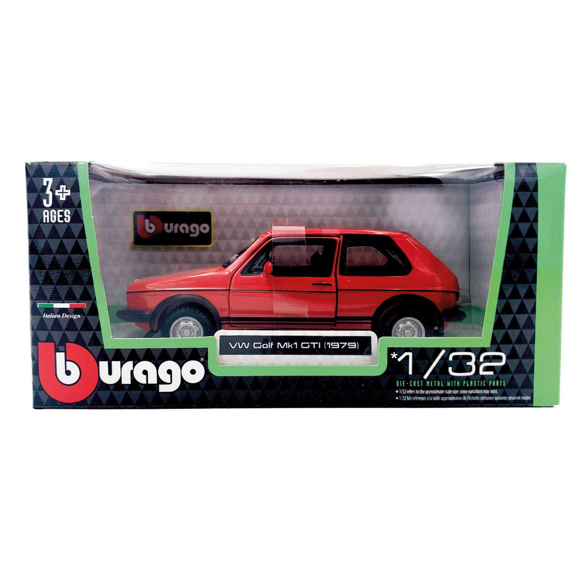 Volkswagen Golf 1 GTI Modellauto rot 1:32 Z058728132