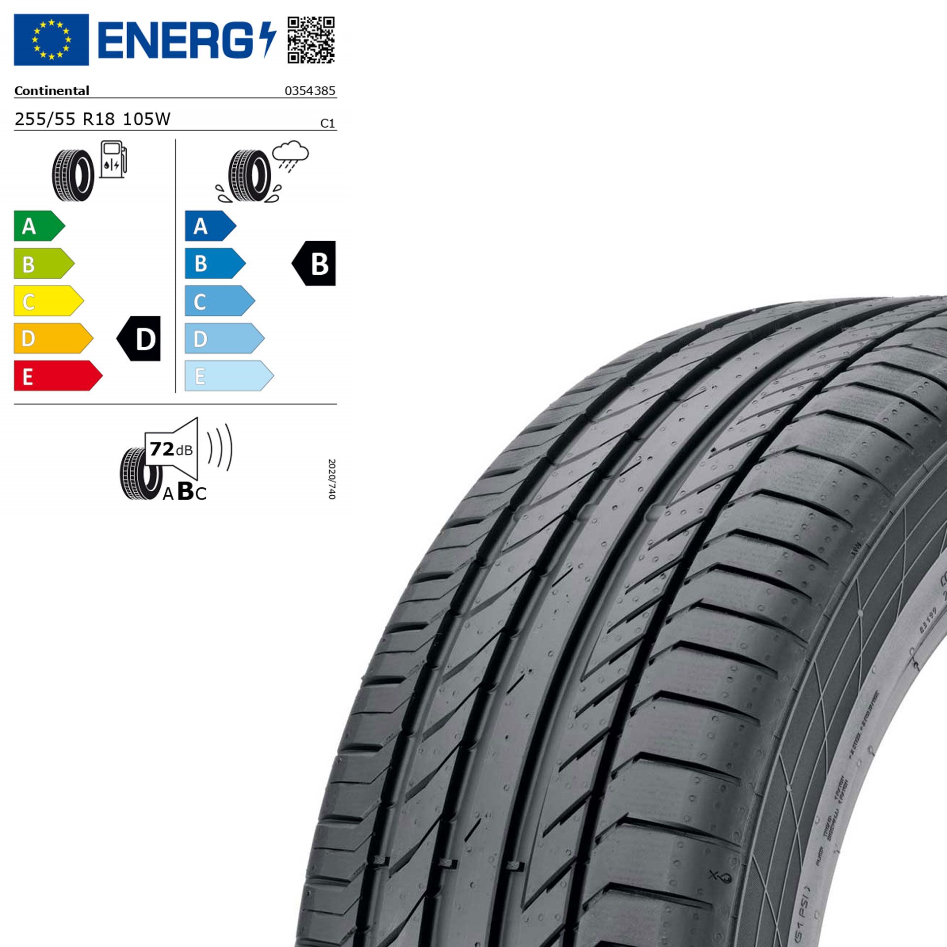 Q44002111044a continental contisportcontact 5 suv mo sommerreifen 255 55 r18 105w rosier onlineshop