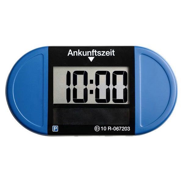 8019 needit elektronische parkscheibe solar blau rosier onlineshop