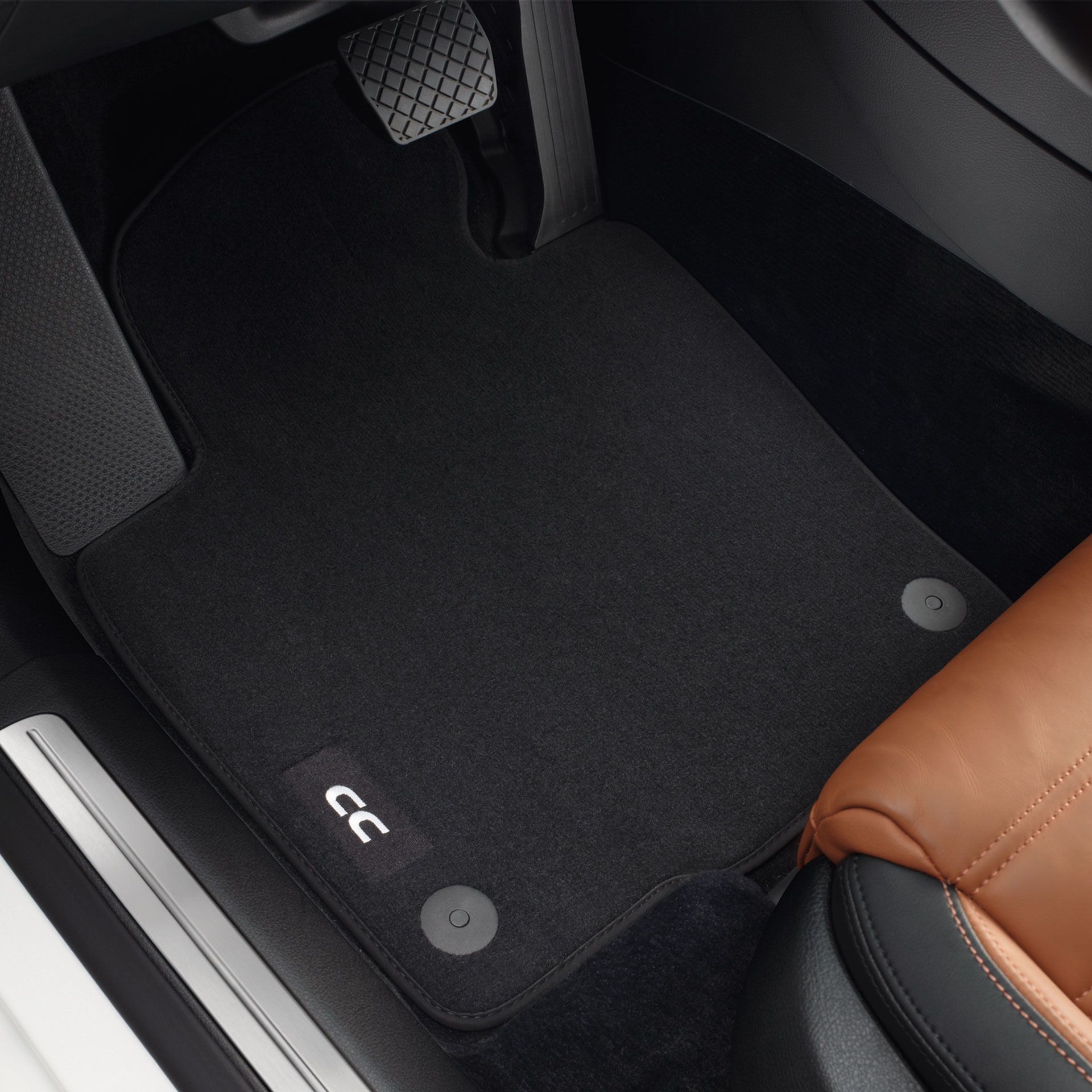 Velours fußmatten volkswagen passat cc rosier online shop2
