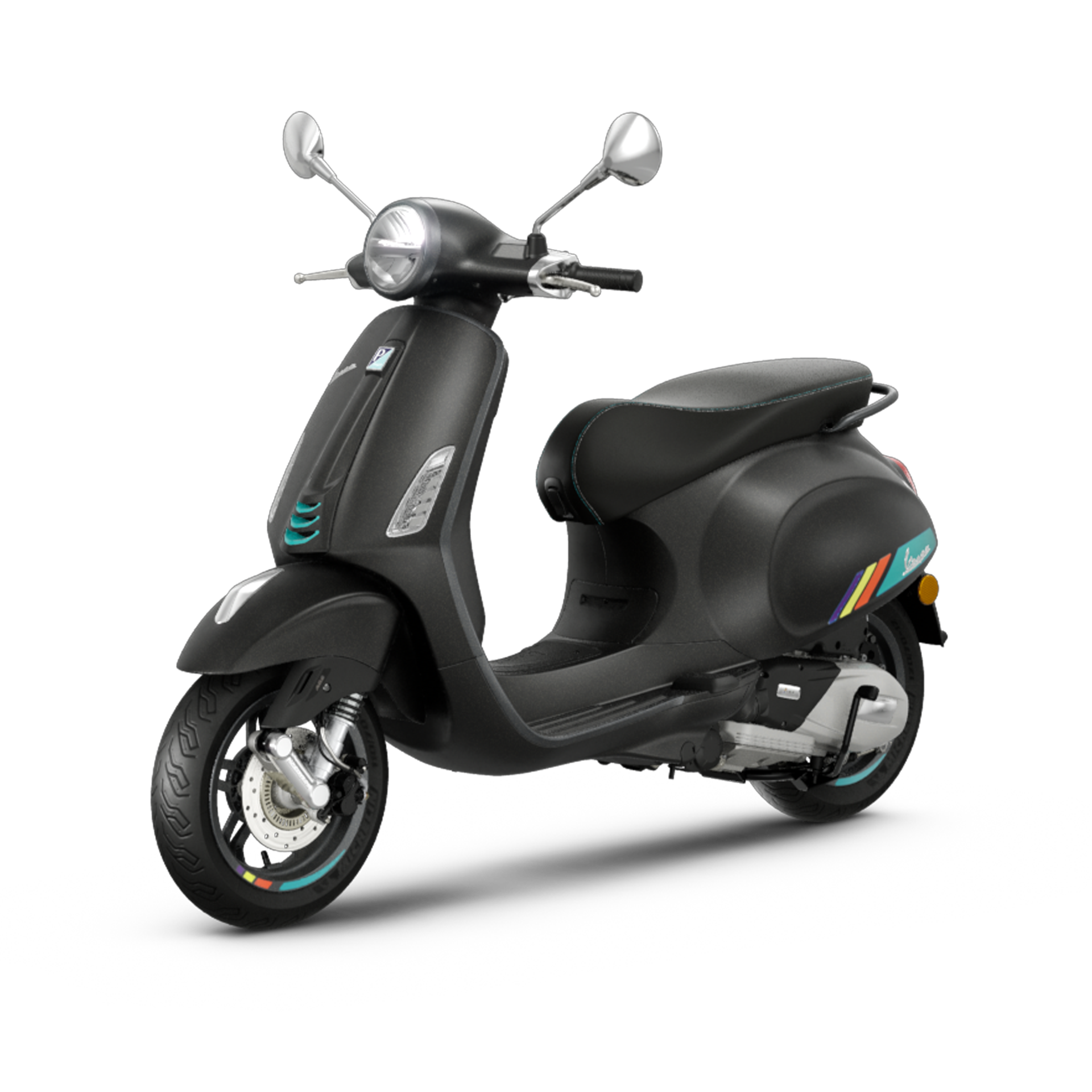 Vespa primavera s 125 schwarz rosier online shop 1