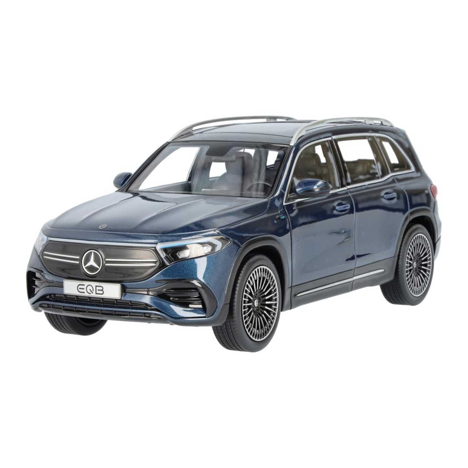 B66961280 mercedes benz eqb modellauto denimblau 1 18 rosier onlineshop