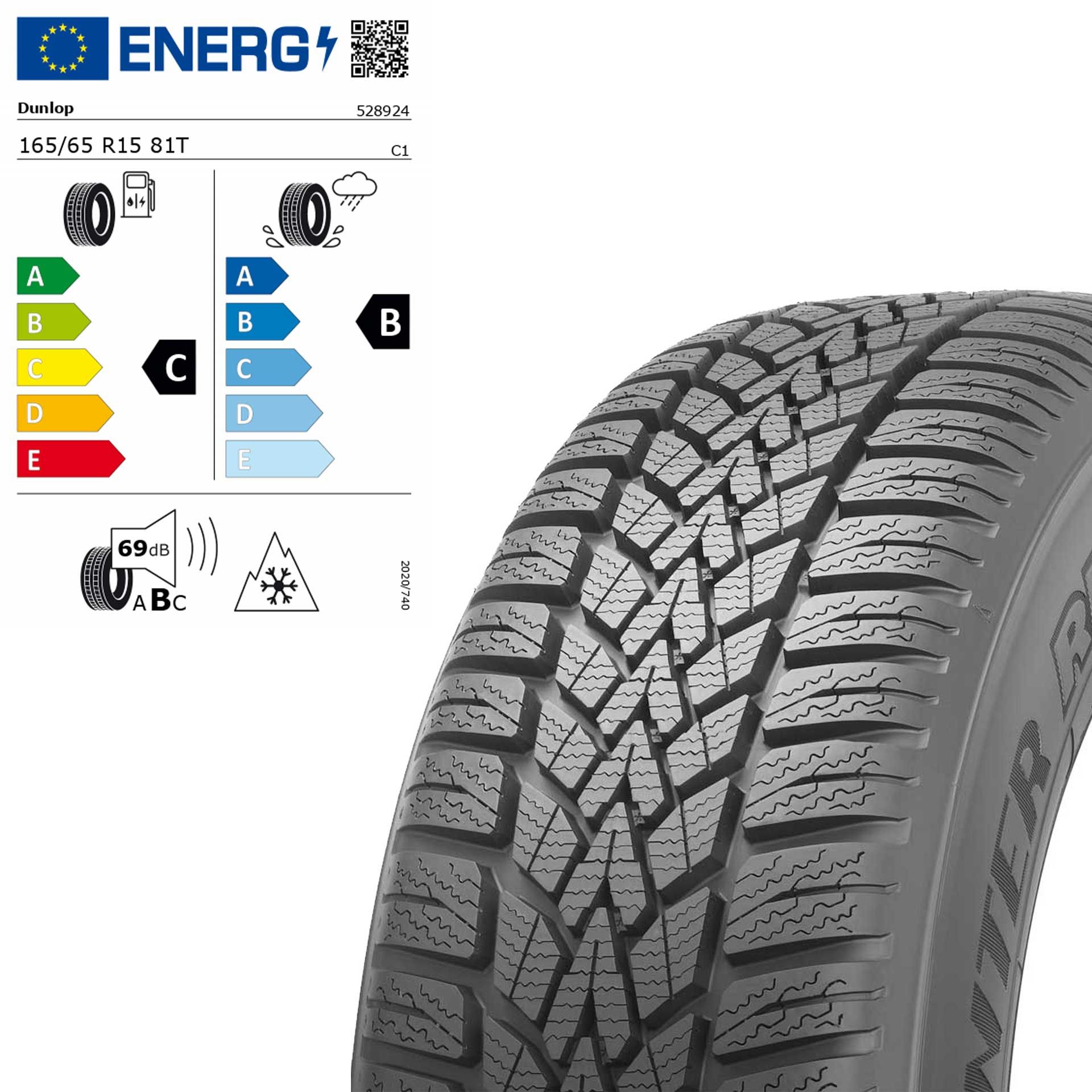 Q44007121000a smart winterreifen dunlop winter response 2 165 65 r15 81t rosier onlineshop2
