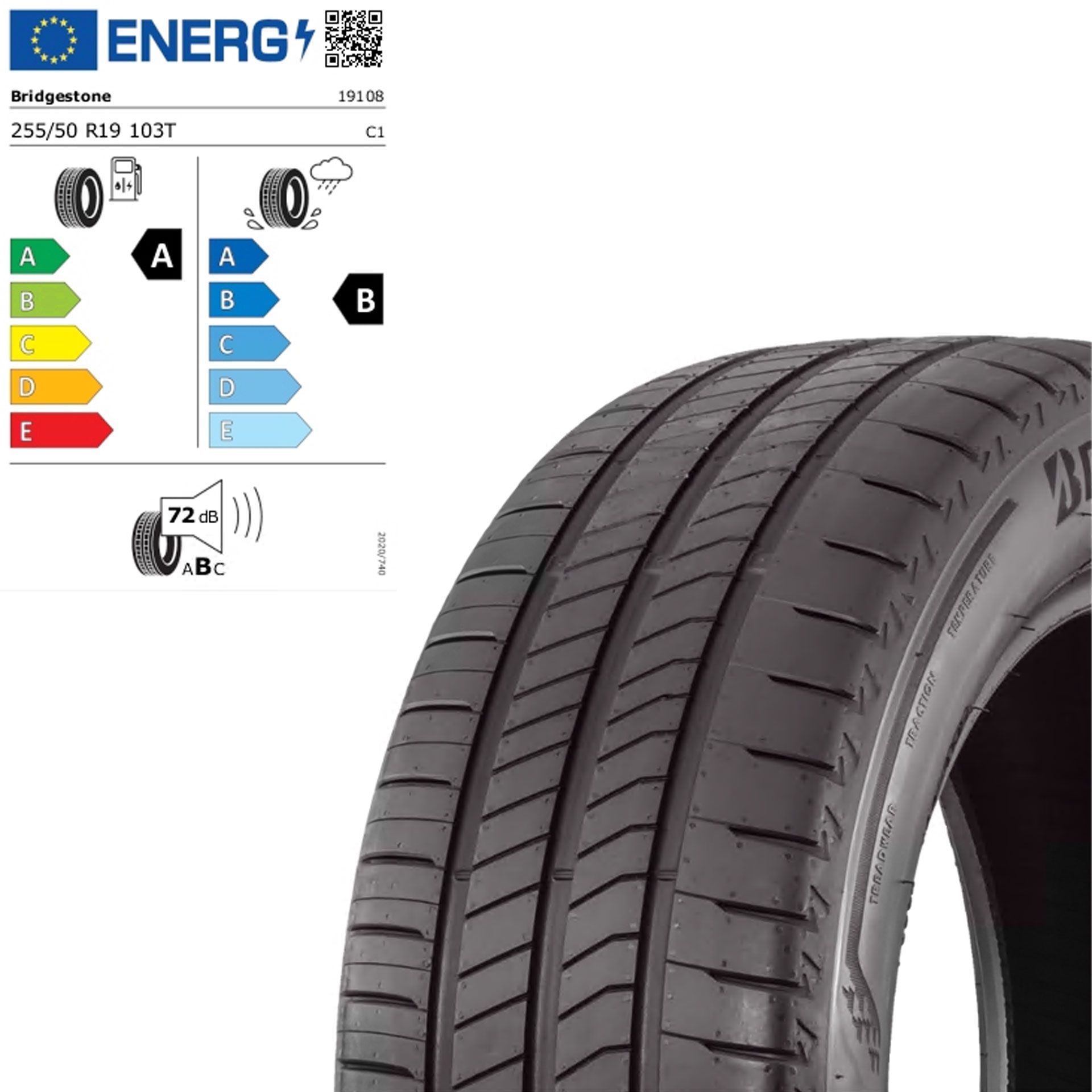 Zts253509tbz0v bridgestone turanza eco b seal + 255 50 r19 103t sommerreifen rosier onlineshop