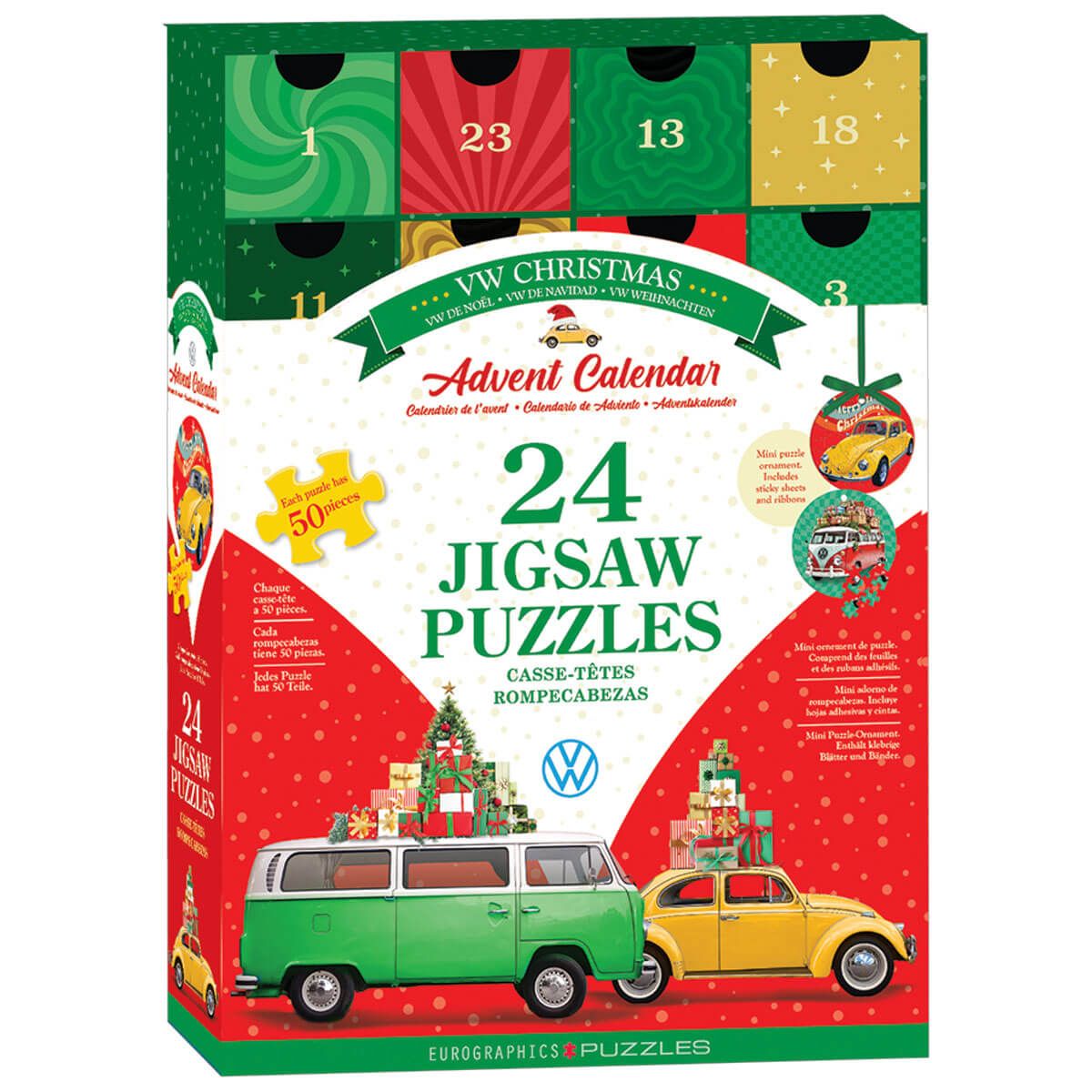 Z087220puz volkswagen adventskalender puzzle rosier online shop