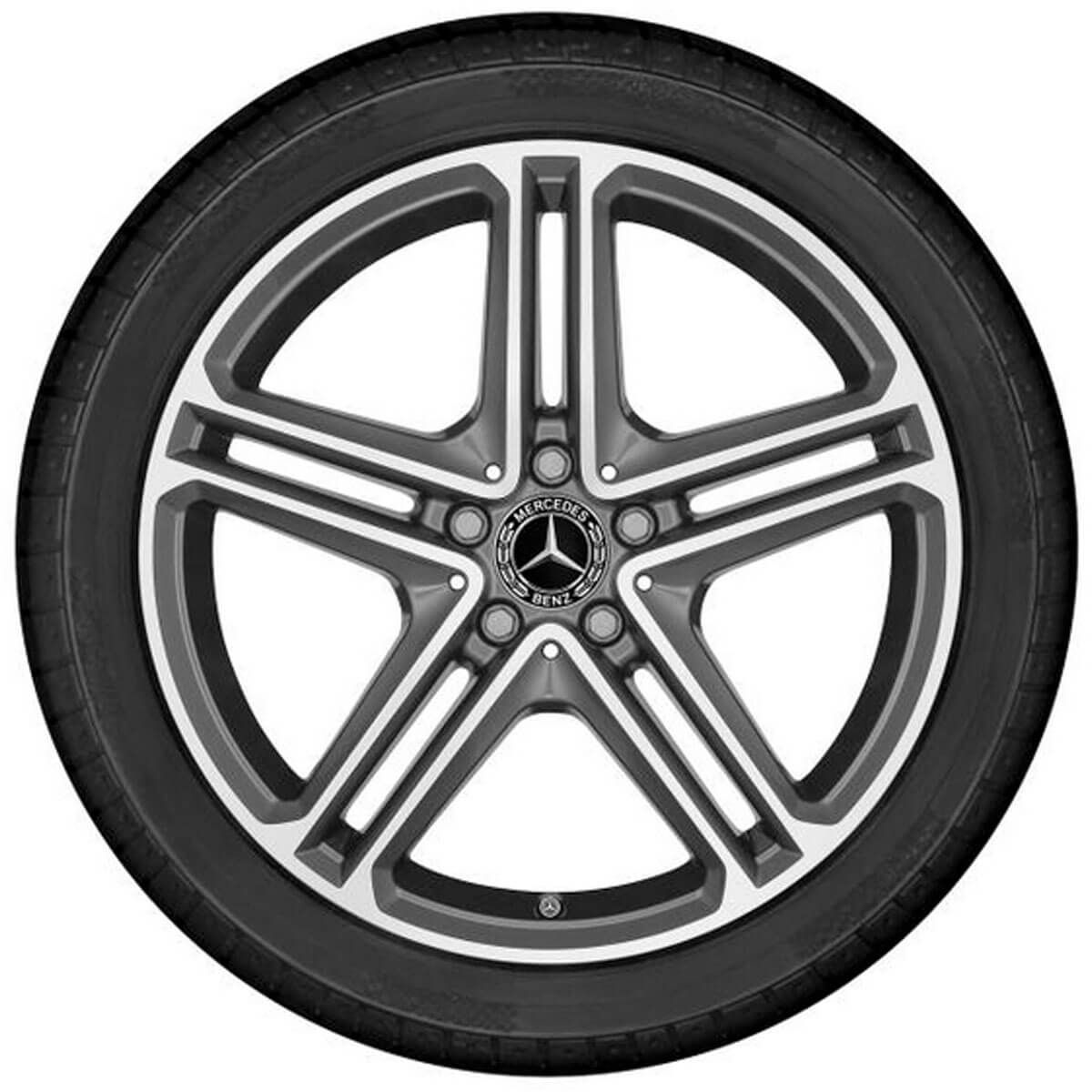 Q440141112550 mercedes benz 5 speichen rad komplettrad rosier onlineshop2