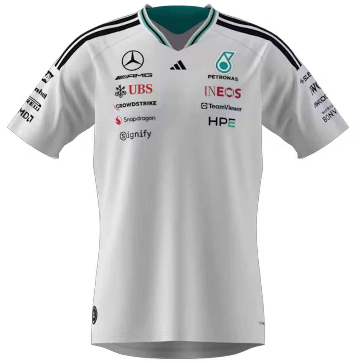 B67998416 mercedes benz t shirt f1 herren schwarz rosier onlineshop2