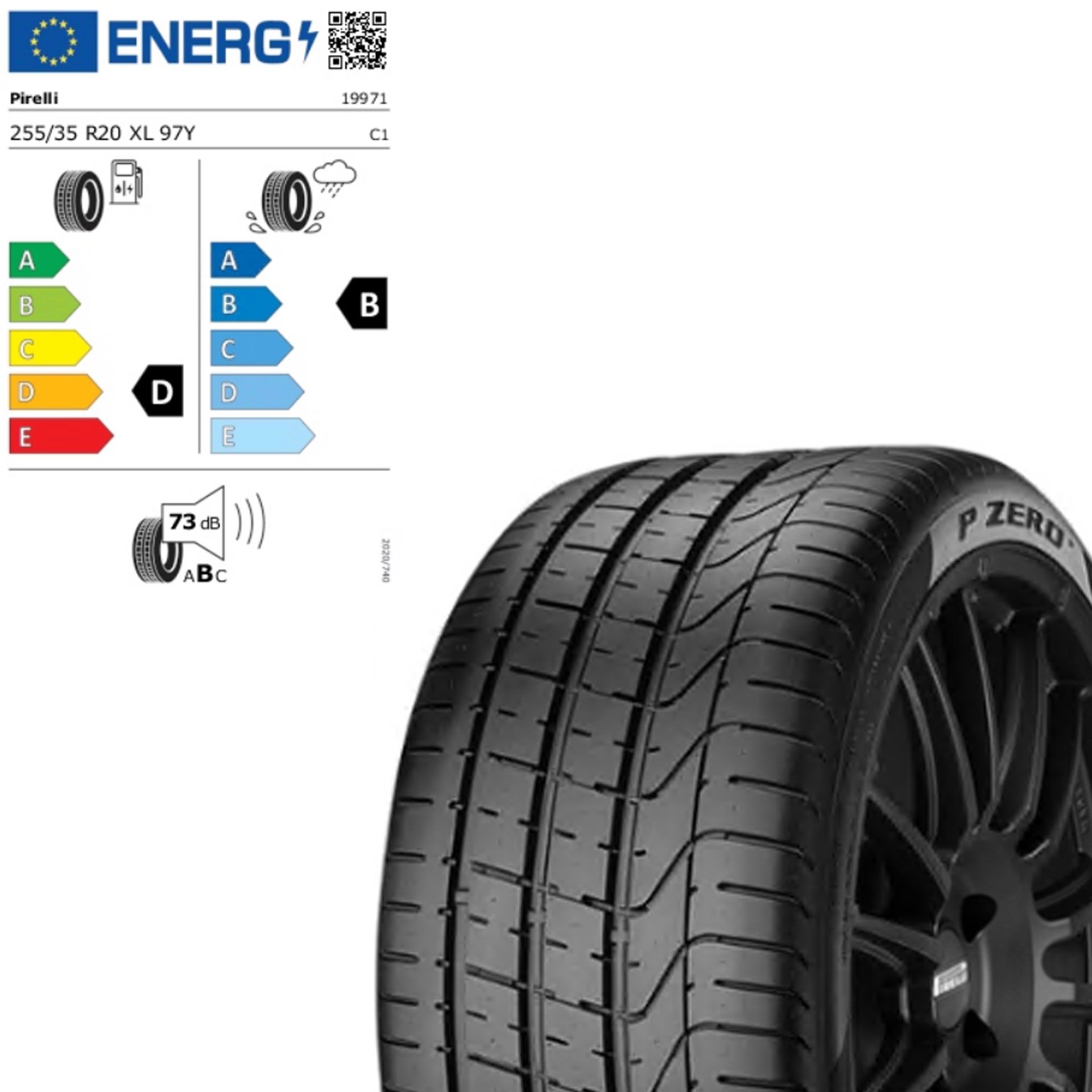 Zts256350yppza pirelli p zero sommerreifen 255 35 r20 97y xl rosier onlineshop