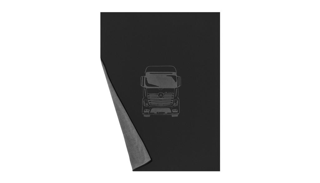B67872010 mercedes benz fleecedecke actros schwarz rosier onlineshop