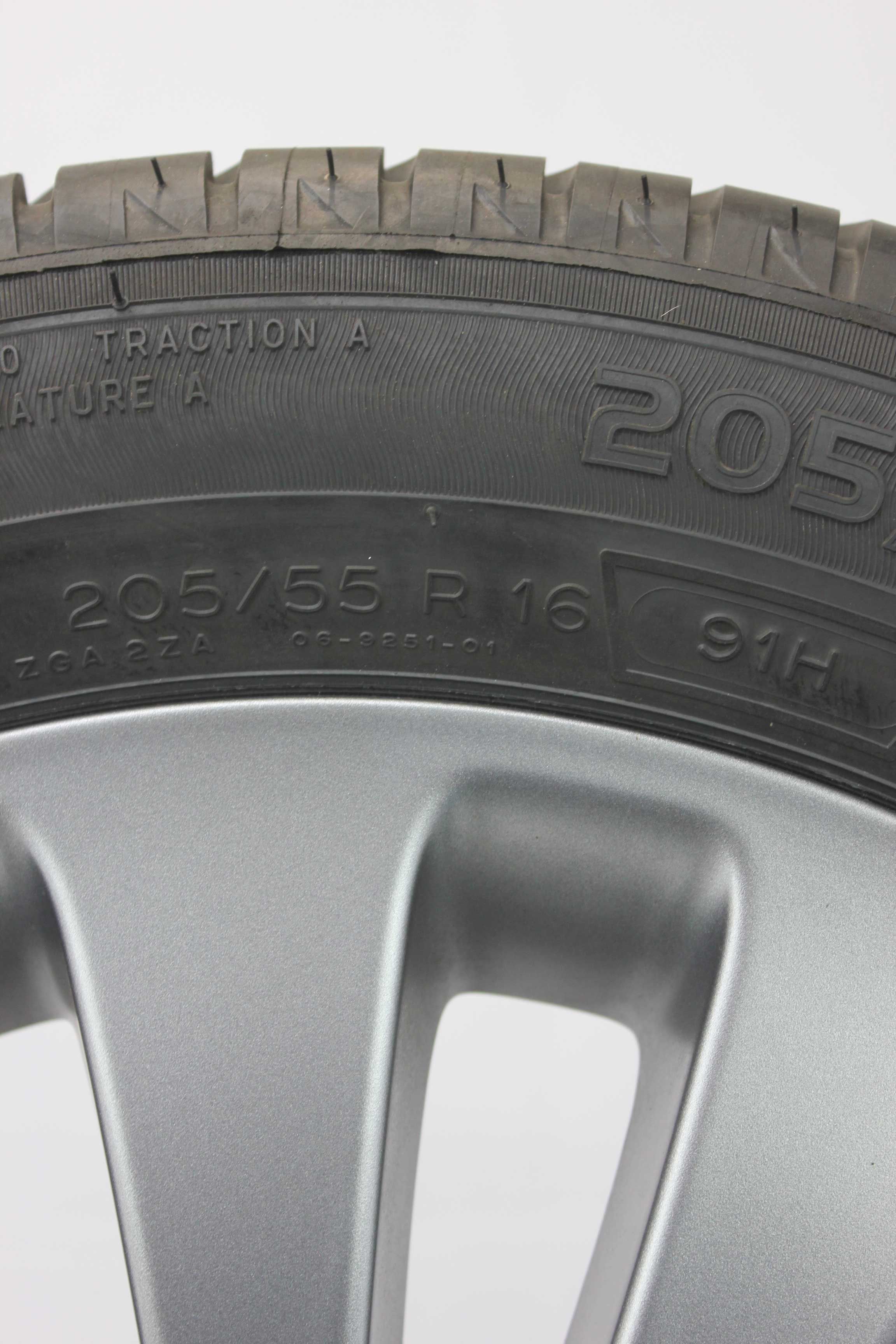 Winterkomplettradsatz mercedes benz citan w415 alulfelge 16zoll a4154011000 sommerreifen michelin energysaver 205 55 r16 91h 5