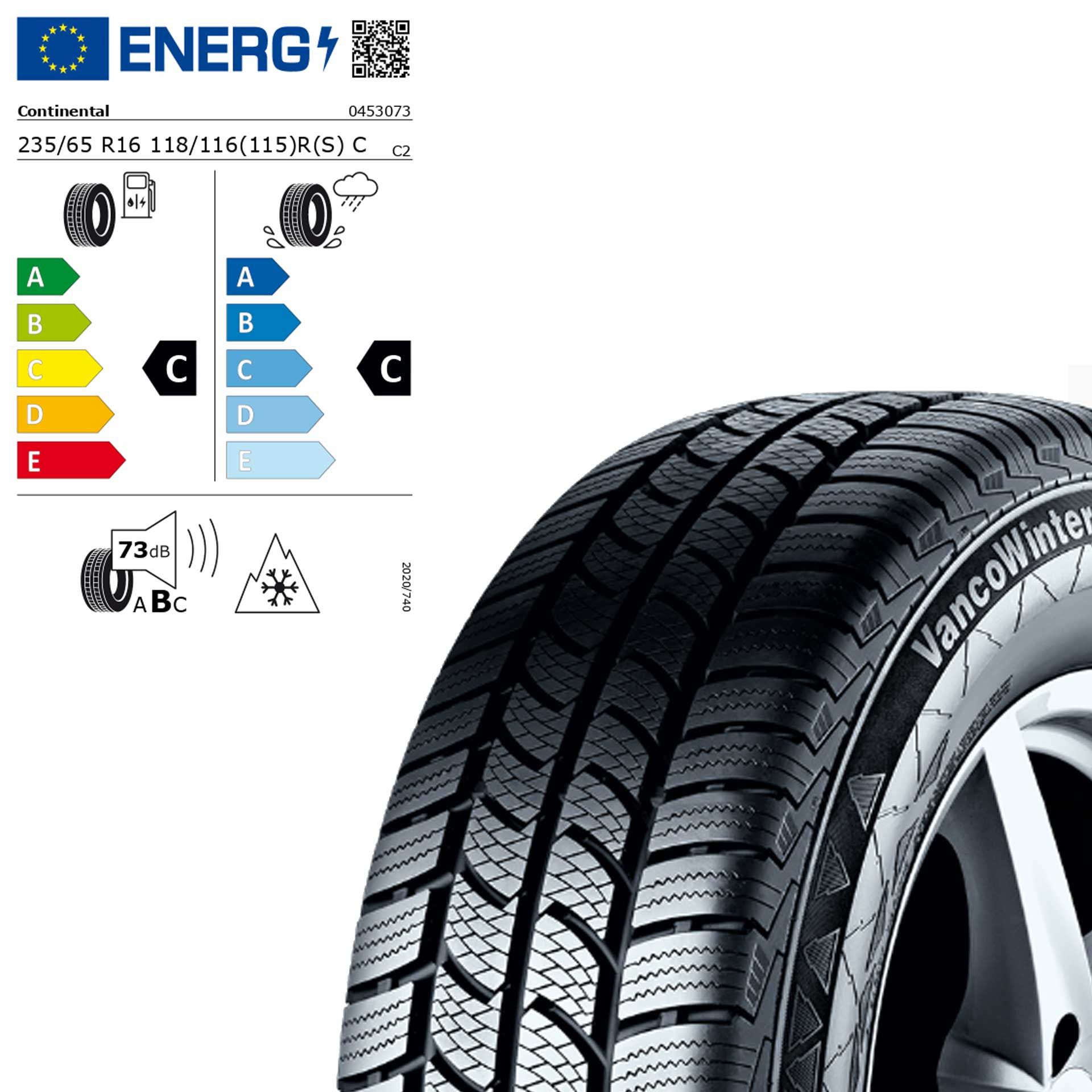 Q44008111014a continental vancowinter 2 235 65 r16c 118 116r2