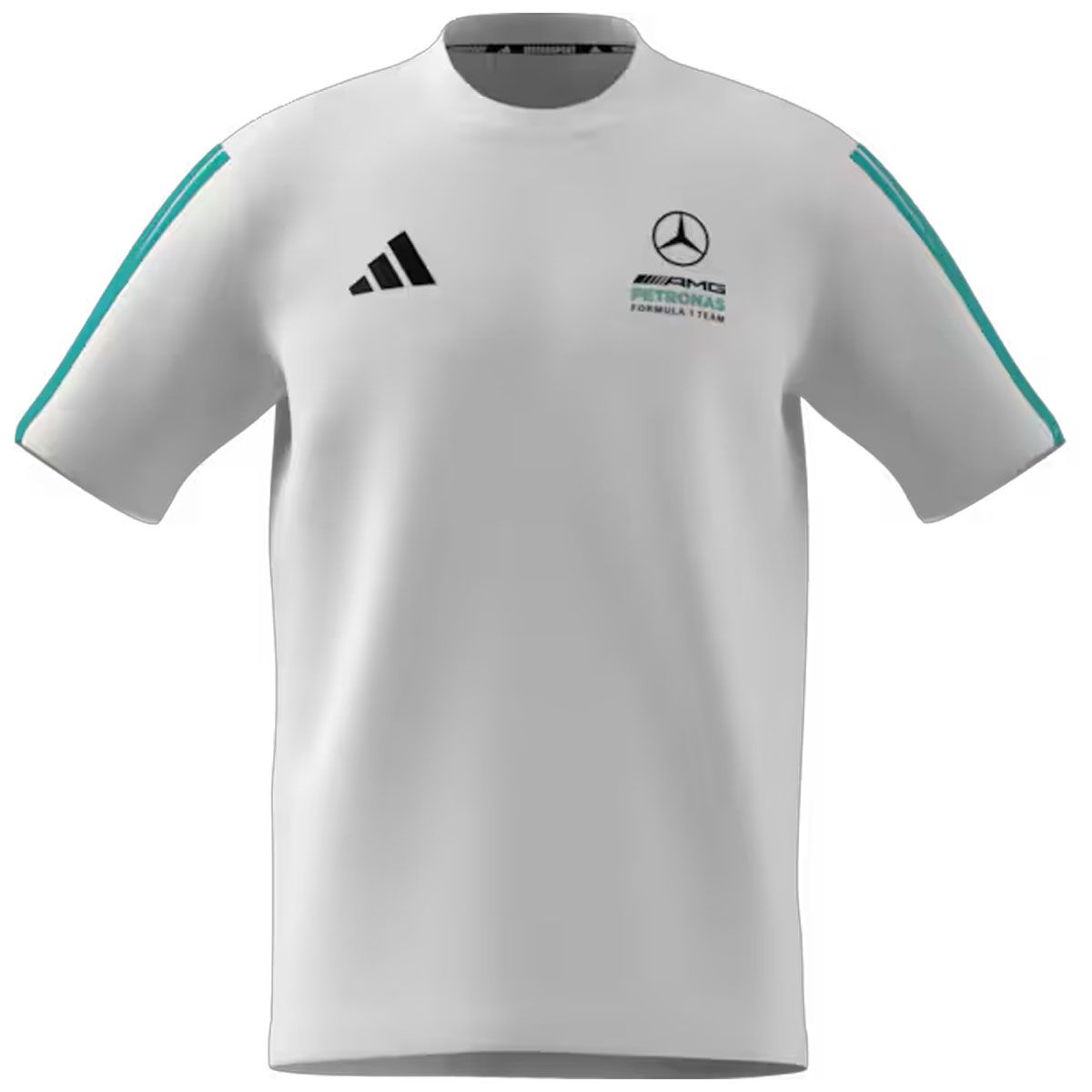 B67998492 mercedes benz t shirt f1 herren weiss rosier onlineshop2