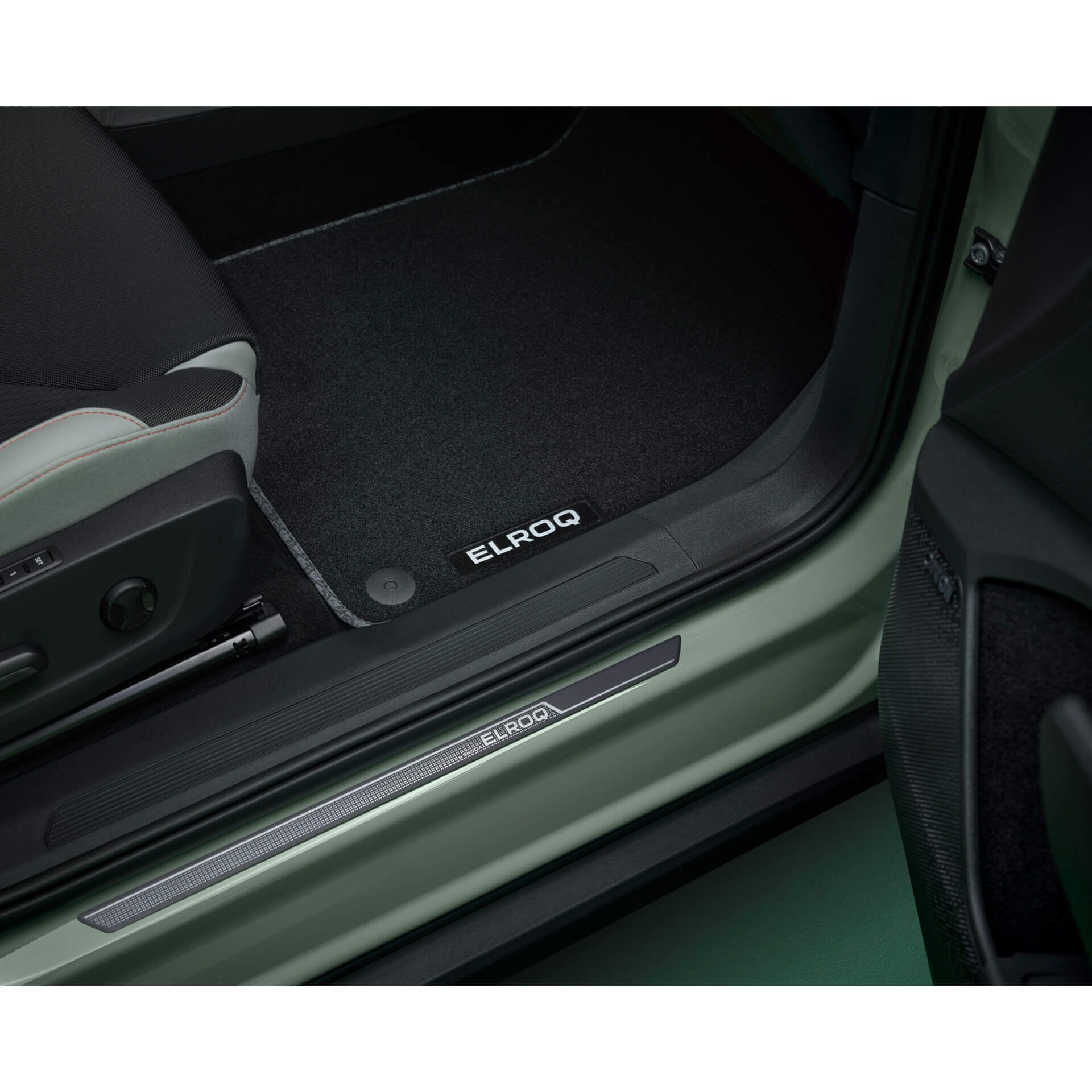 Skoda Einstiegsleisten-Set Schwarz vorne 5LJ071303A