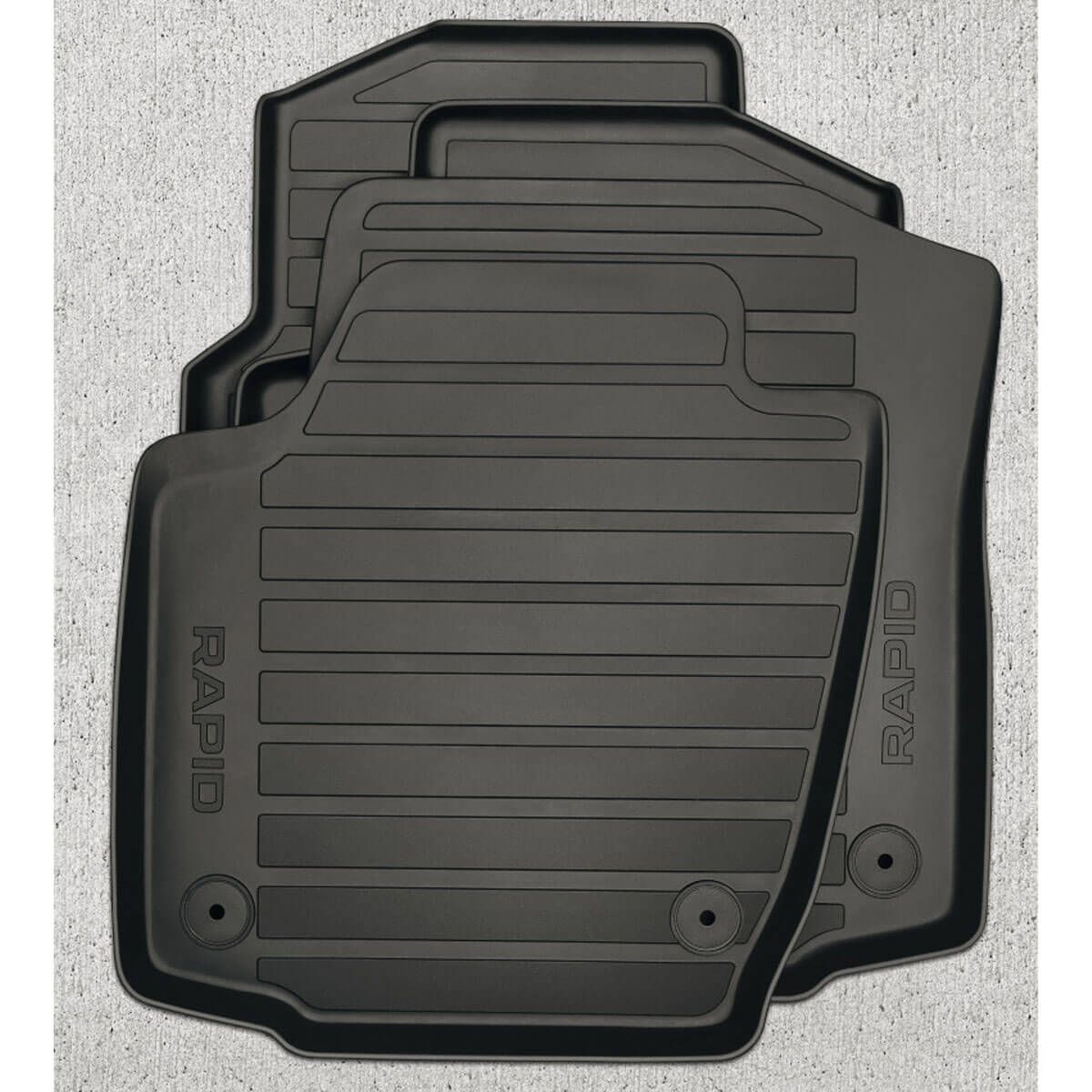 5jb061550 skoda rapid gummifussmatten rosier online shop