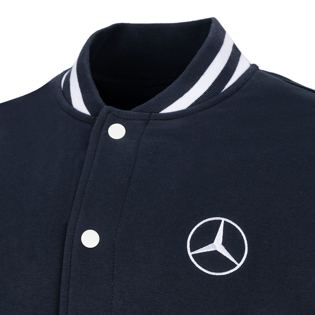 Mbt0256 mercedes benz truck collegejacke blau herren rosier online shop2