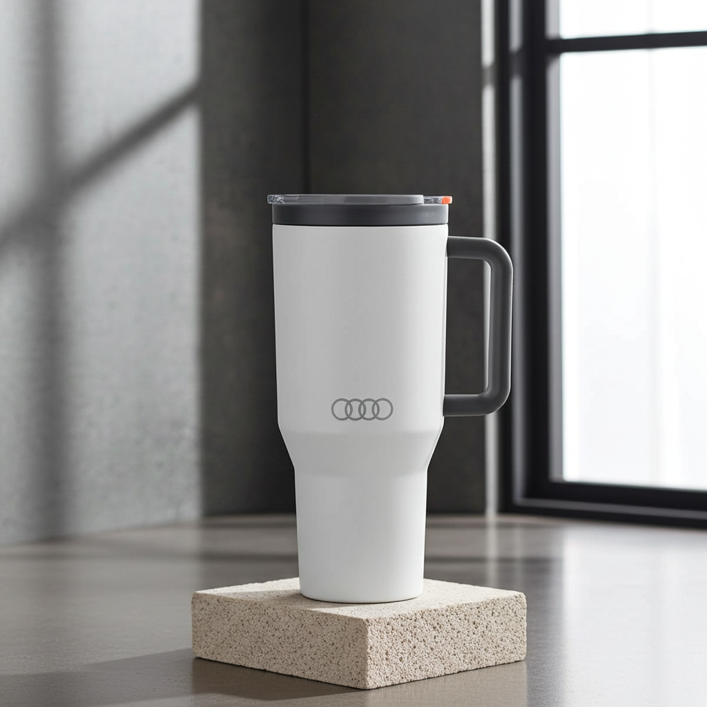 Audi thermobecher strohhalm hellgrau 3292500200 edited 3