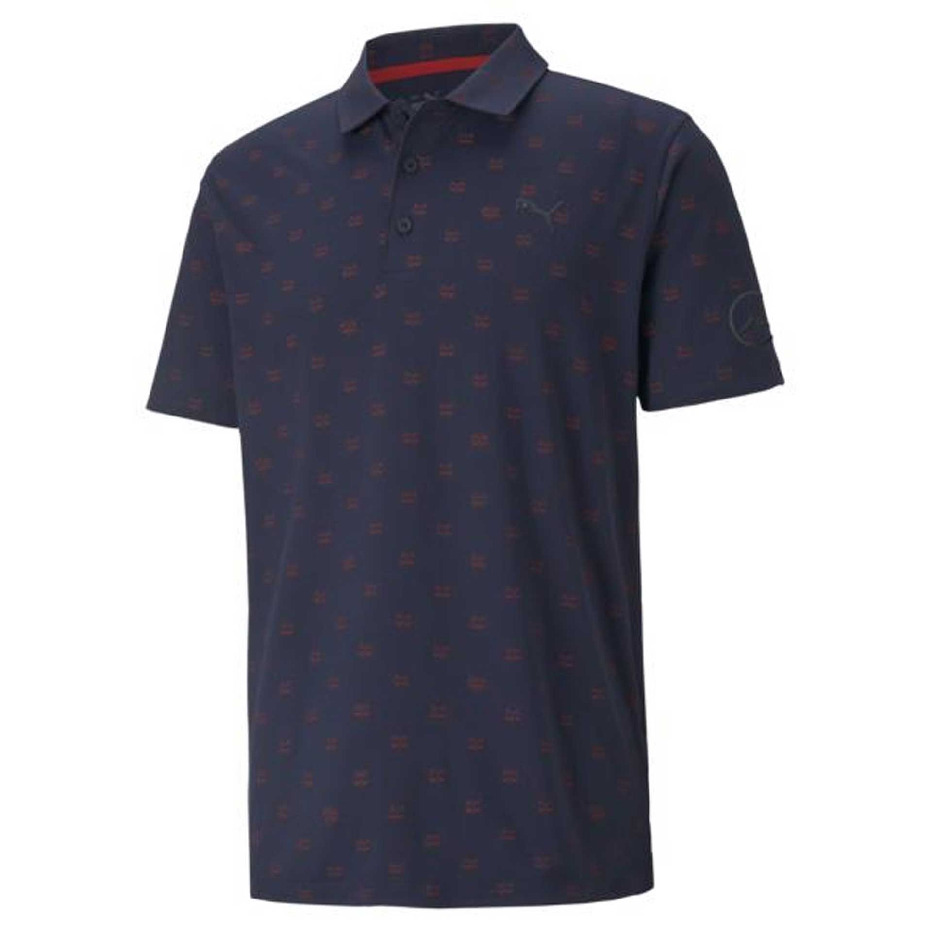 B66450424 mercedes benz golf poloshirt navy rosier onlineshop