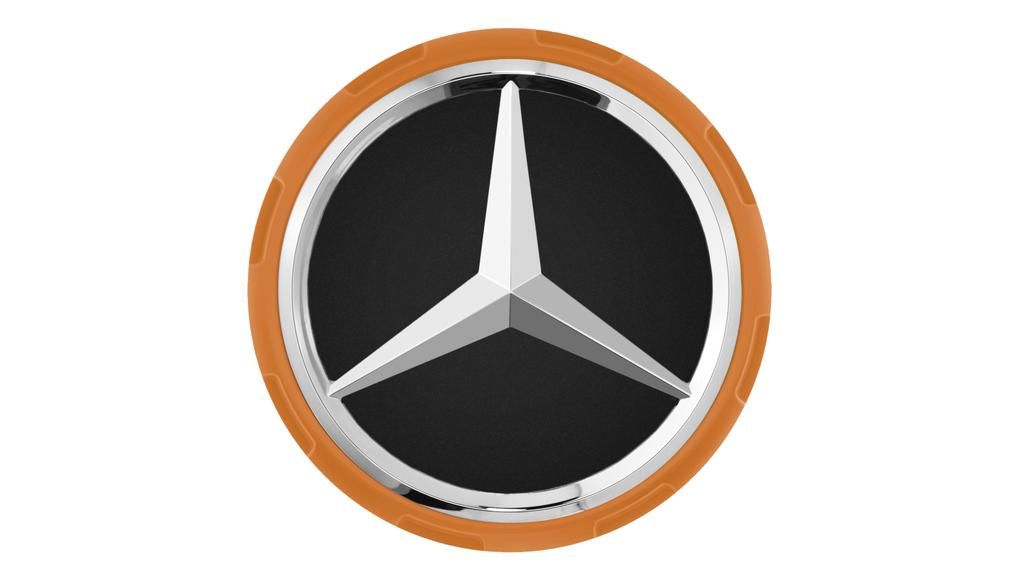 A00040009002232 mercedes amg radnabendeckel orange rosier onlineshop