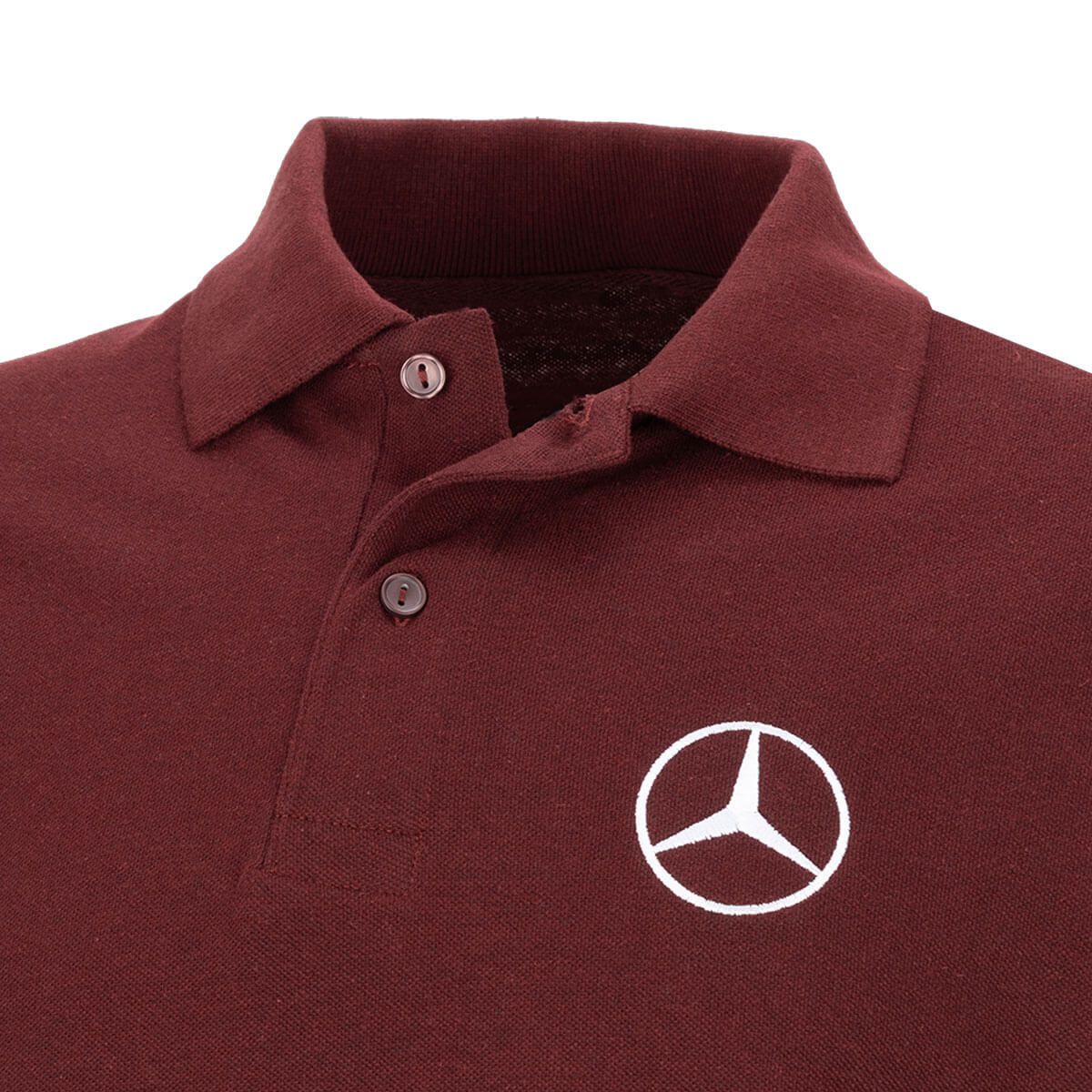 Mbt0265 mercedes benz truck poloshirt rot herren rosier online shop2
