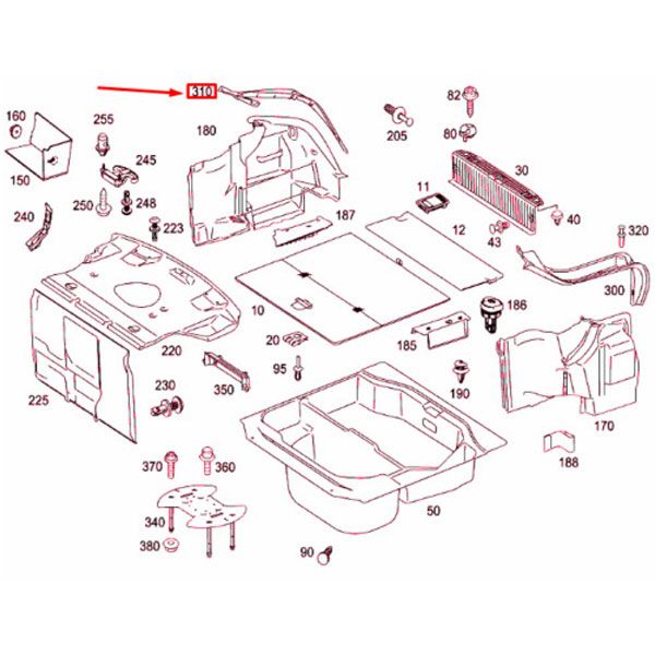 Mercedes benz abdeckung rosier onlineshop2