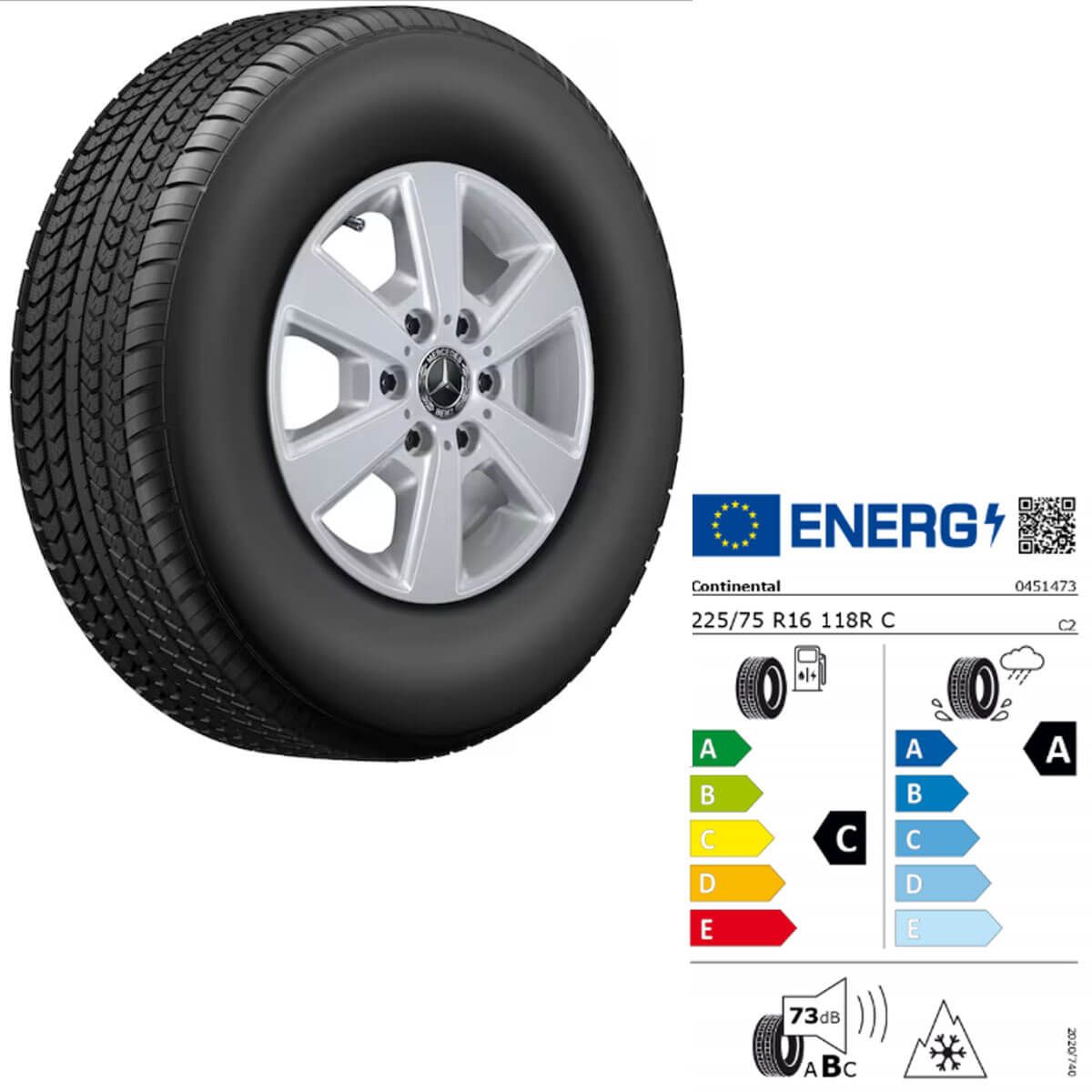 Q440761110000 mercedes benz ganzjahrkomplettrad rosier onlineshop