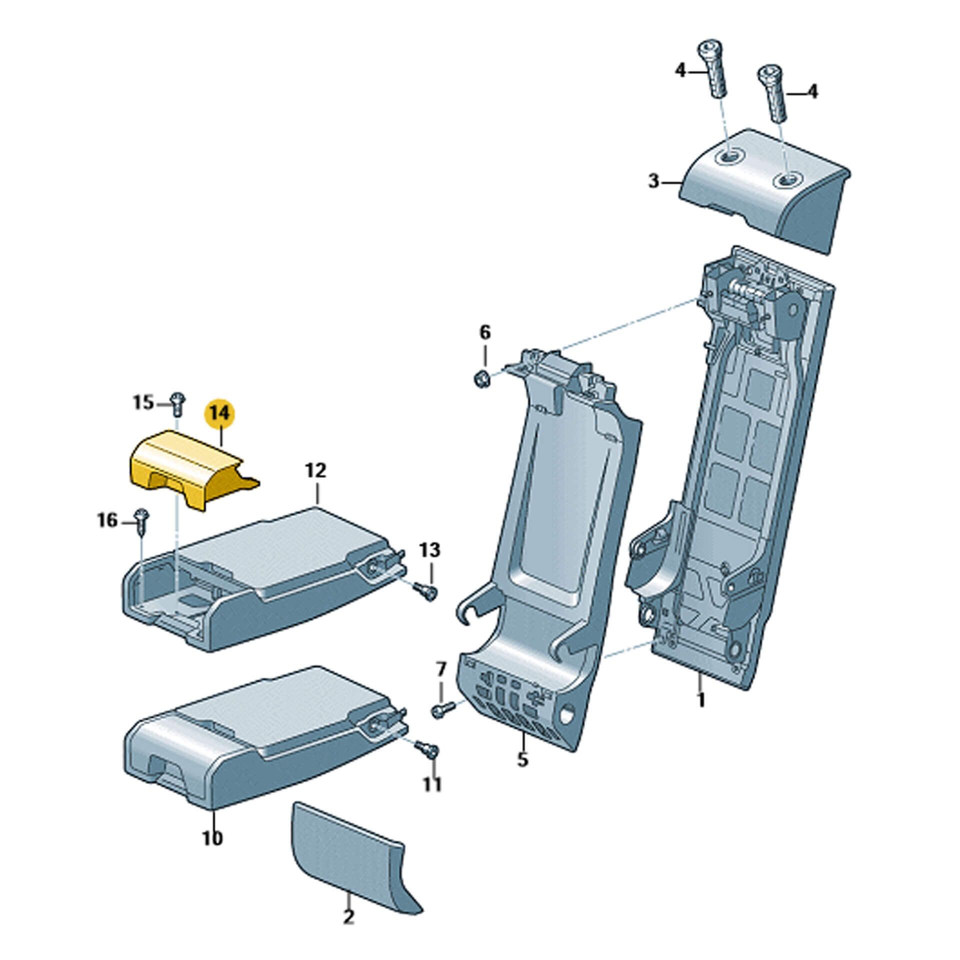 4k08859956ps audi getraenkehalter rosier onlineshop