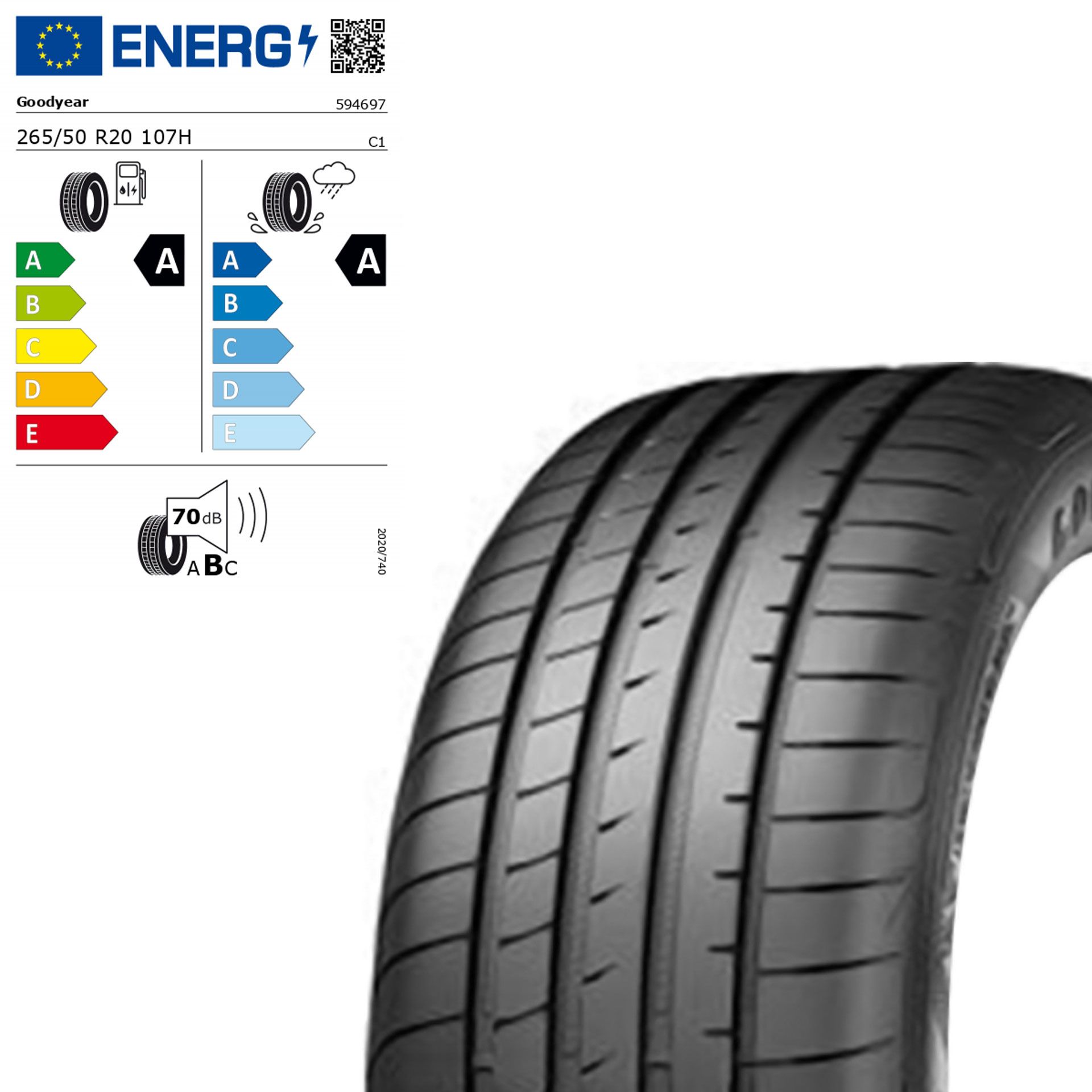 Q440021410140 googyear eagle f1 asymmetric 5 mo sommerreifen 265 50 r20 107h rosier onlineshop