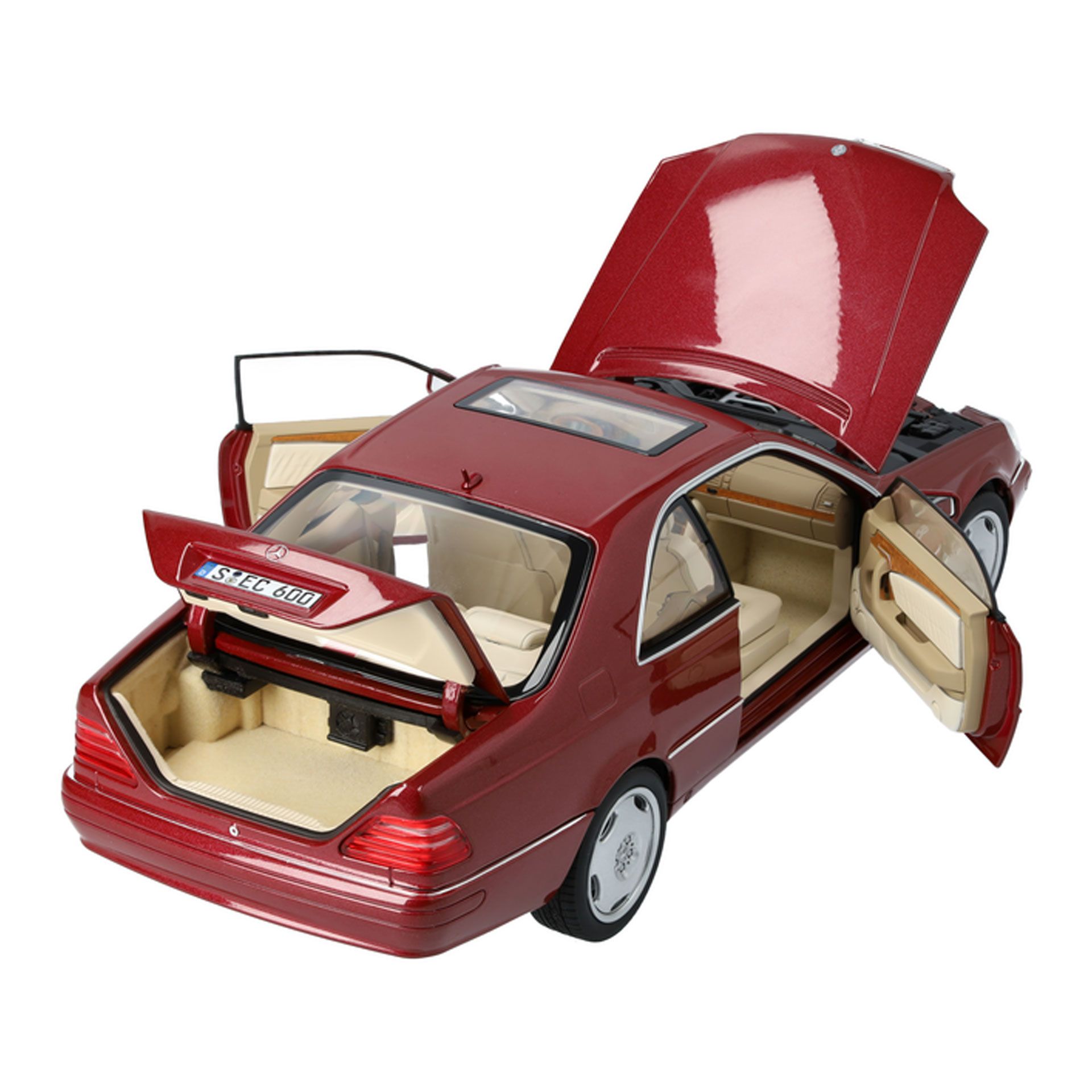 B66040651 mercedes benz modellauto cl 600 rosier onlineshop2