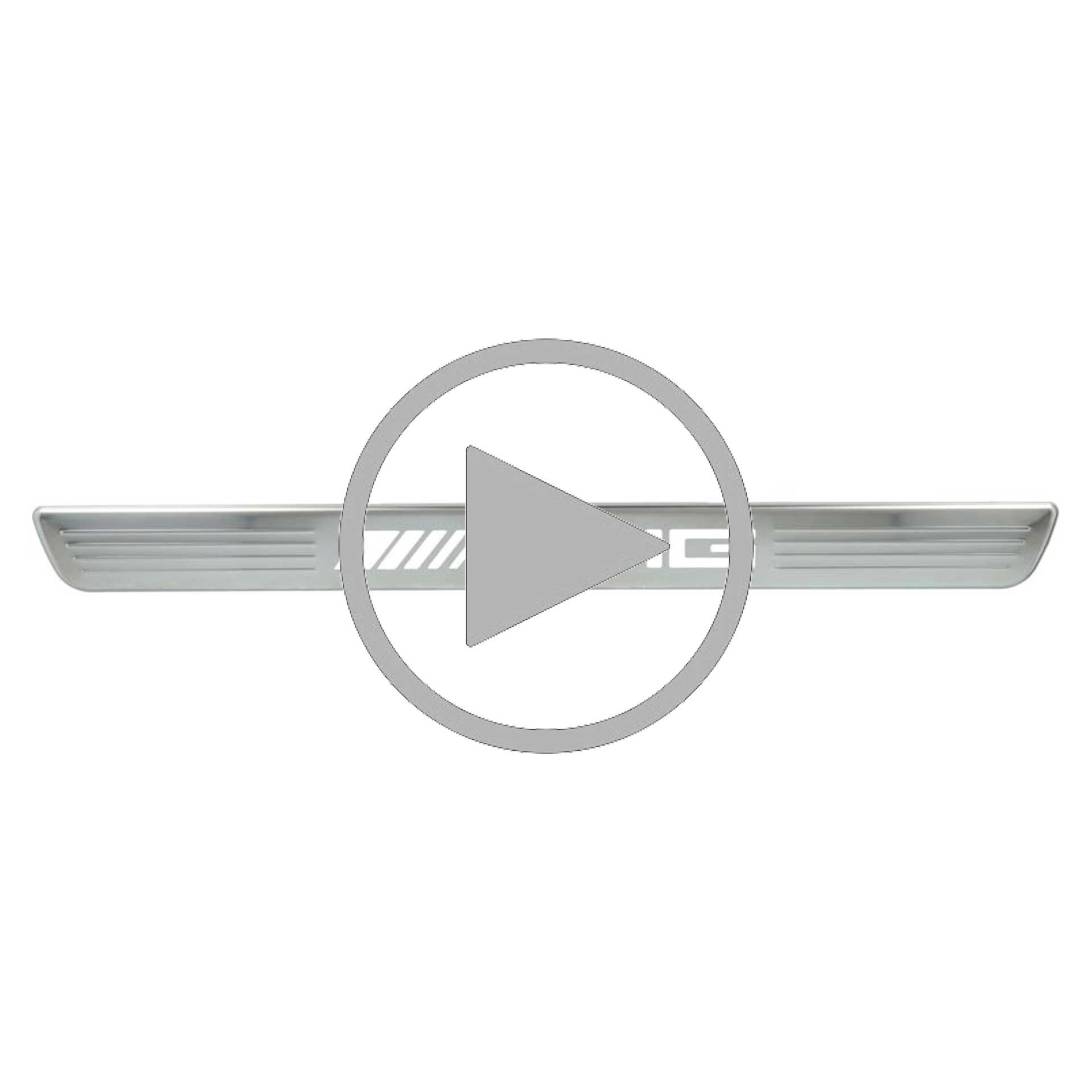 A1776804307 mercedes amg wechselcover beleuchtete einstiegsleiste rosier onlineshop video