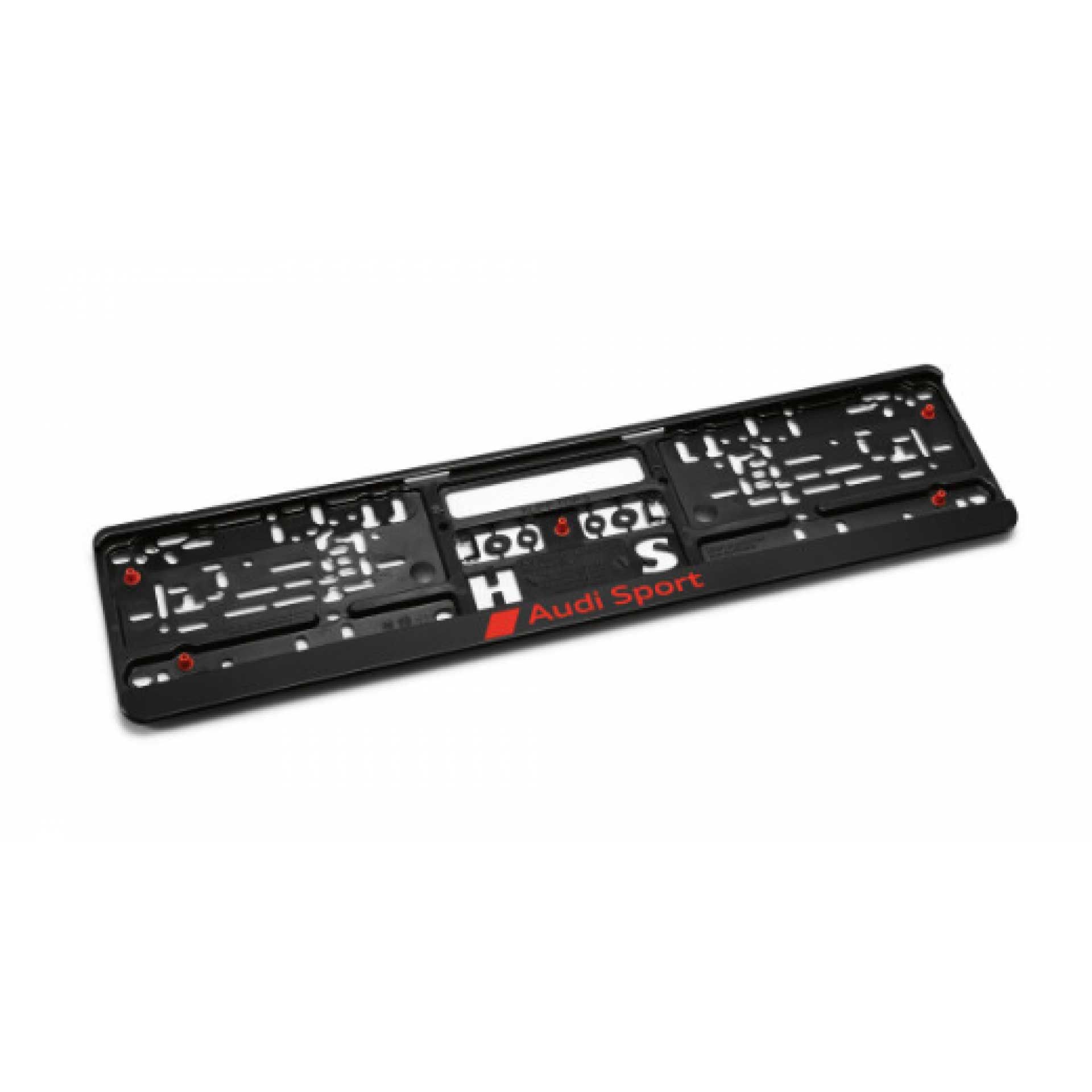 3291900100 audi sport kennzeichenhalter rosier onlineshop
