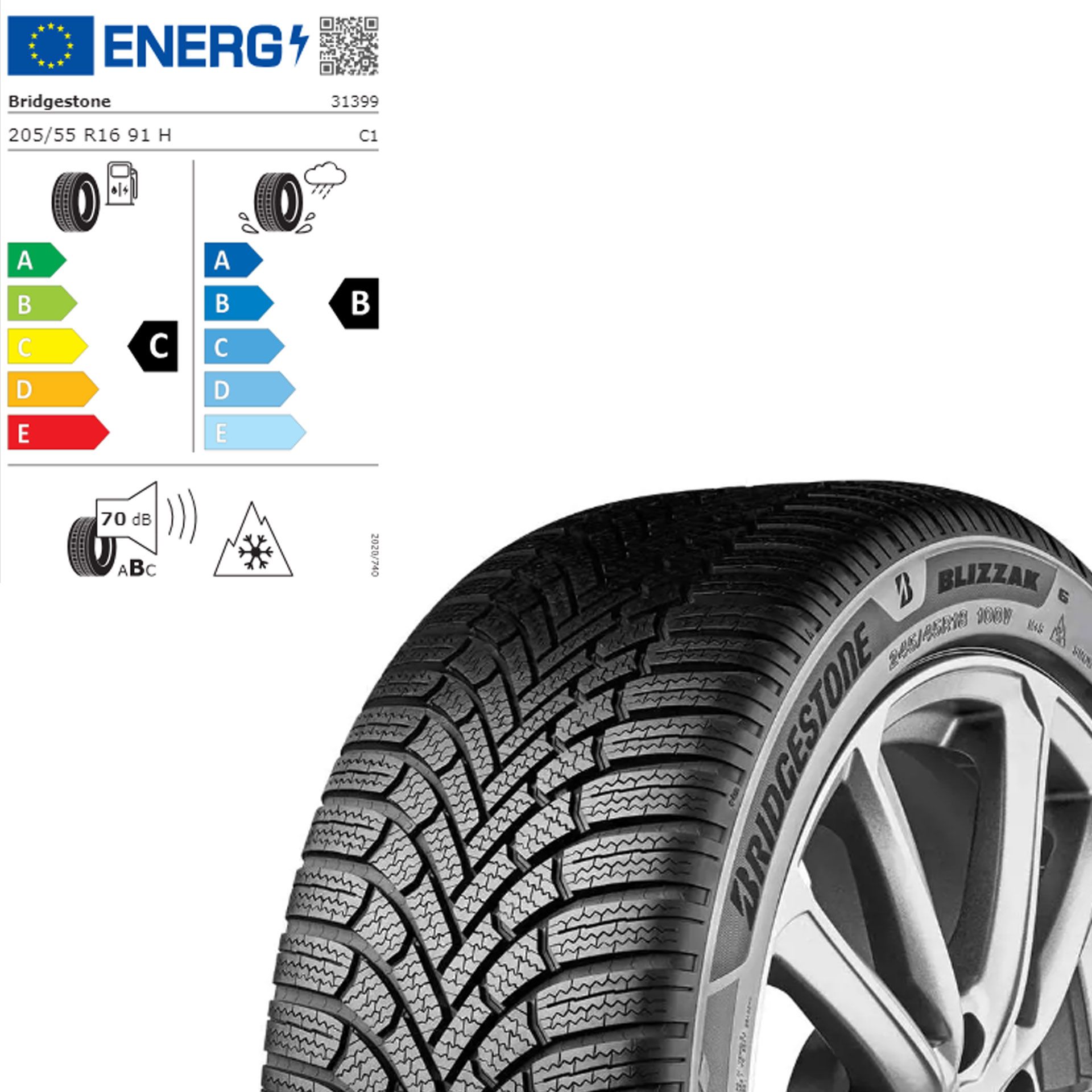 Ztw205556hbz00 volkswagen winterreifen bridgestone blizzak 6 rosier onlineshop