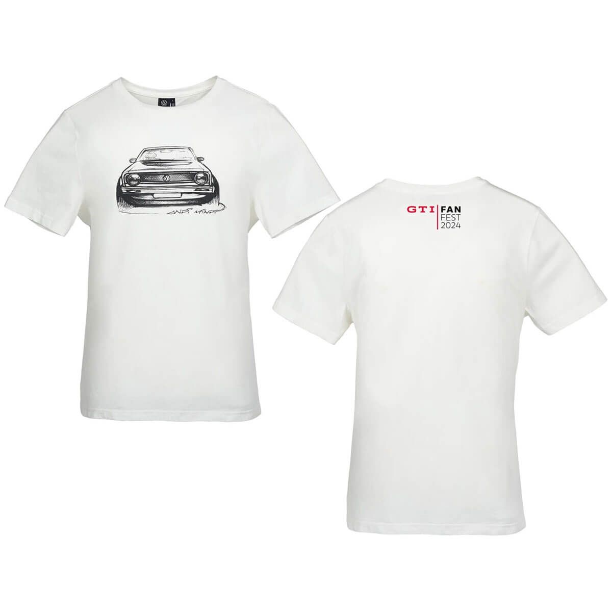 3a9084200a084 volkswagen t shirt unisex weiss gti rosier onlineshop