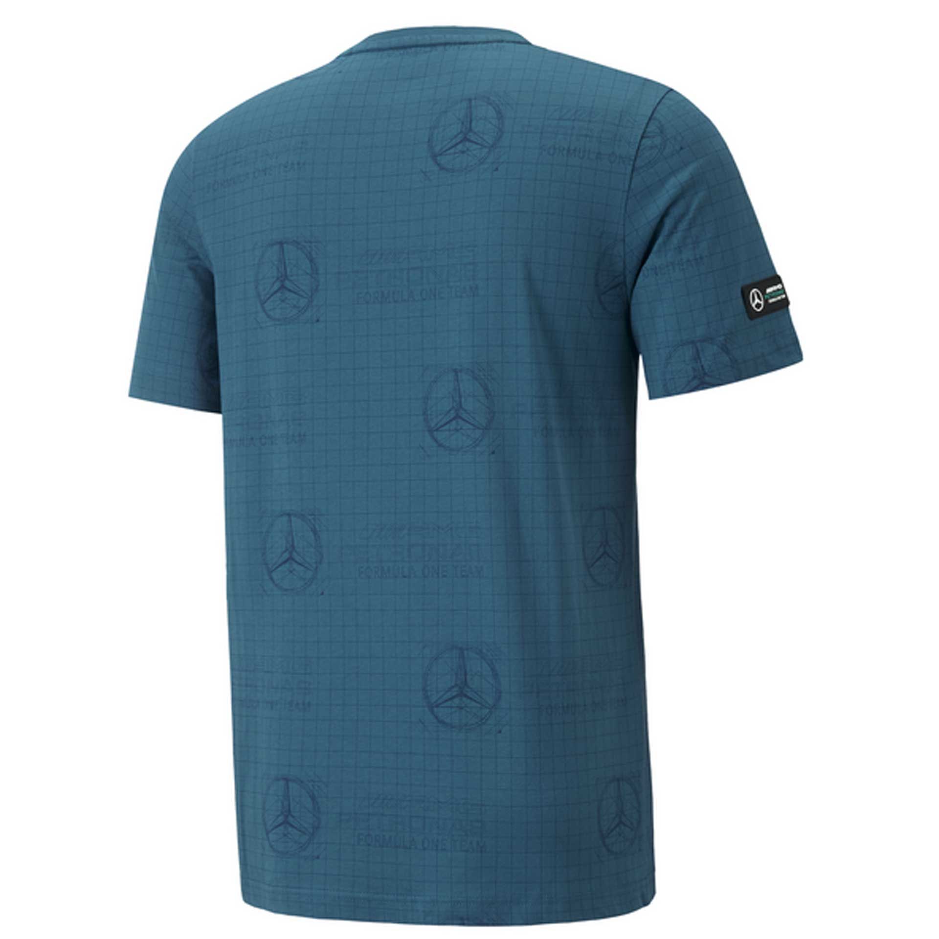 B67997169 mercedes benz t shirt herren blau rosier onlineshop2