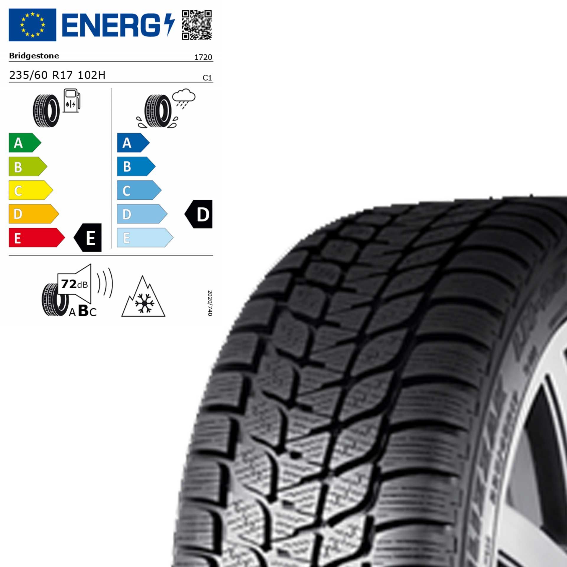 Q44006191003a mercedes benz winterreifen bridgestone blizzak lm24 4x4 mo 235 60 r17 102h rosier onlineshop3