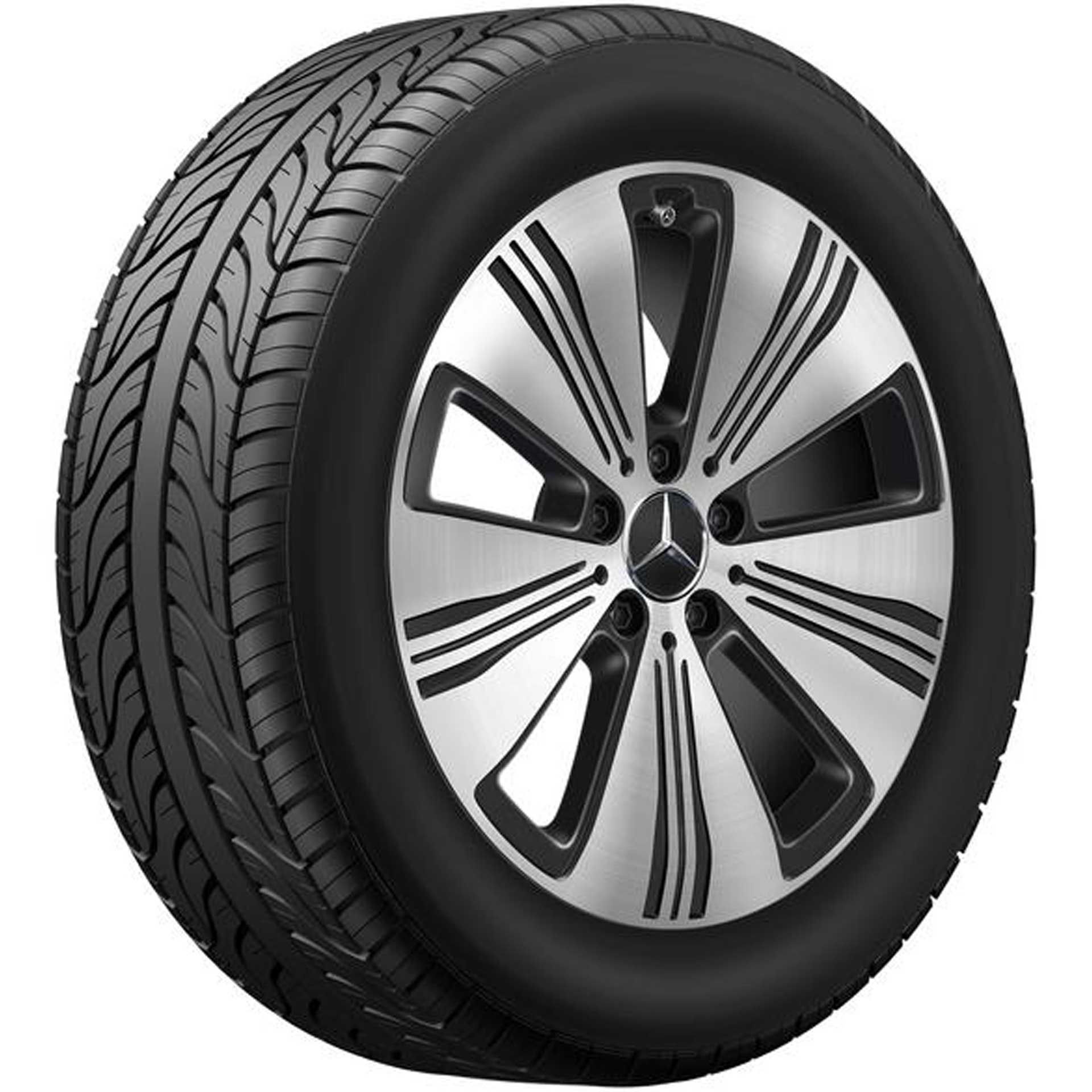 A24340101007x23 mercedes benz leichtmetallfelge 5 speichen rad 18 zoll eqa rosier onlineshoü